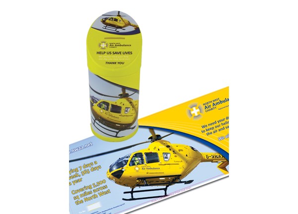 Hi-Wedge Printed Wrap-around Label